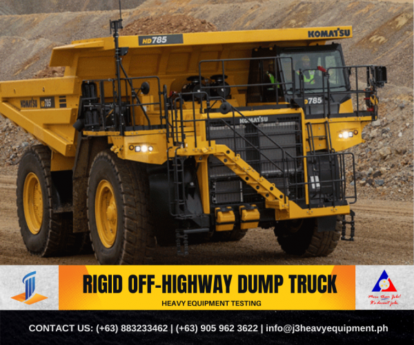RIGID OFFHIGHWAY DUMP TRUCK J3 Heavy Equipment