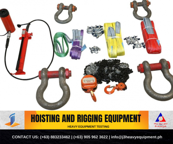 RIGGING J3 Heavy Equipment